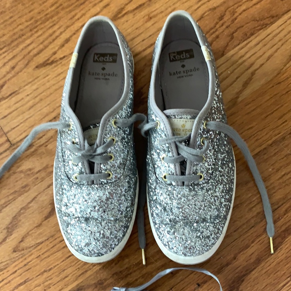 Kate Spade Keds Champion Glitter sneakers 7.5